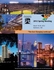 PHTD 2012 Spring Meeting - units.sla.org
