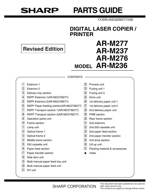 Rev. A Printed Parts Guide | How to Arrange Pages for Booklet Printing ...
