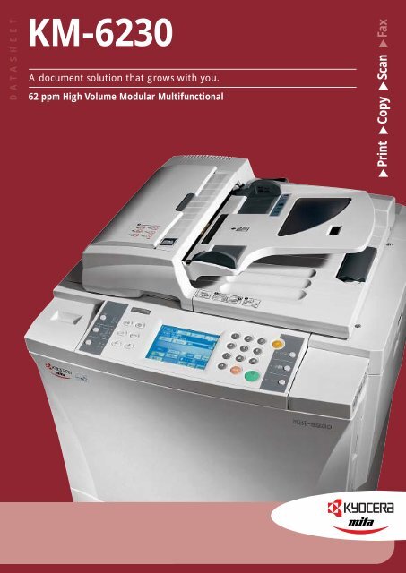 KM-6230 - KYOCERA Document Solutions