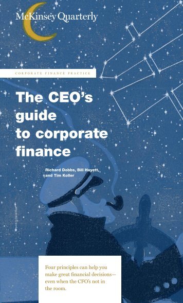 The CEO's guide to corporate finance - UNM 2020