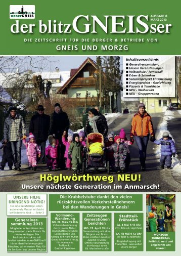 BlitzGNEISer 03/2013 - Unser Gneis