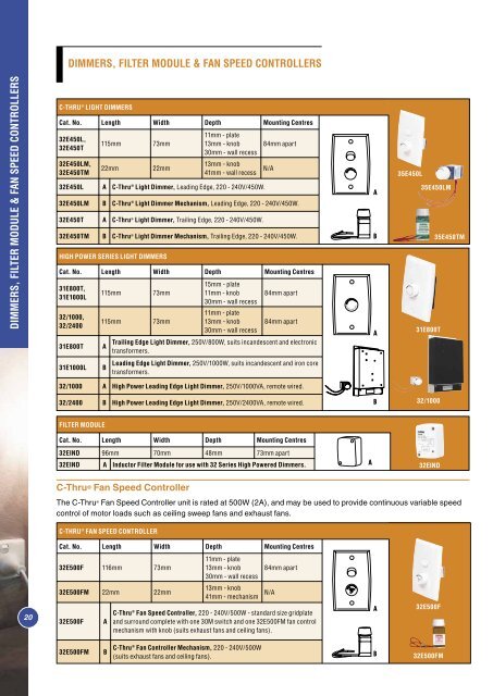 Standard Series Technical Catalogue, No other range is - Clipsal