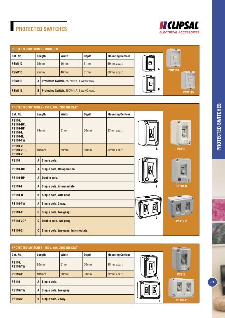 Standard Series Technical Catalogue, No other range is - Clipsal