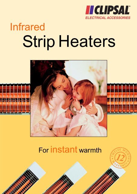 Infrared Strip Heaters 892 950 Clipsal