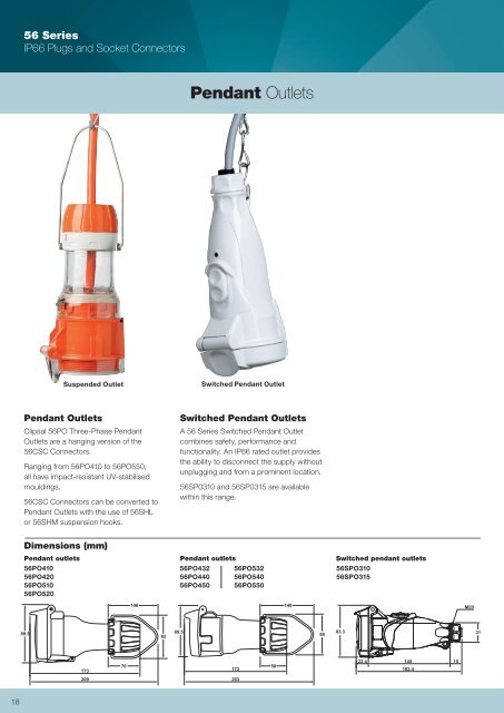 56 Series, IP66 Plugs and Socket Connectors, Tougher ... - Clipsal