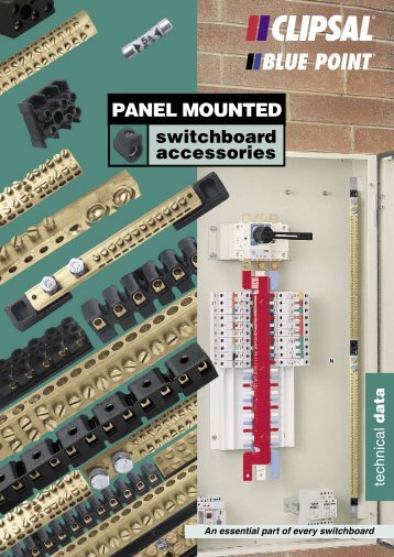 Panel Mounted Switchboard Accessories Technical Data ... - Clipsal