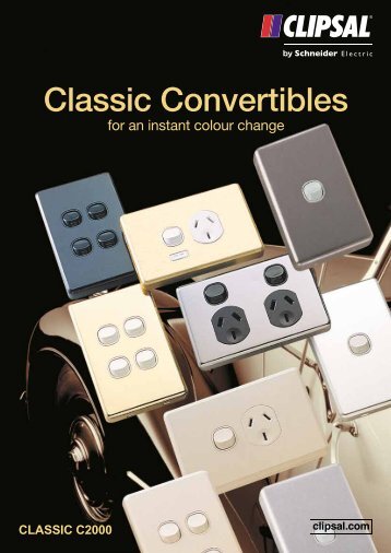Classic Convertibles, for an instant colour change, 23070 - Clipsal