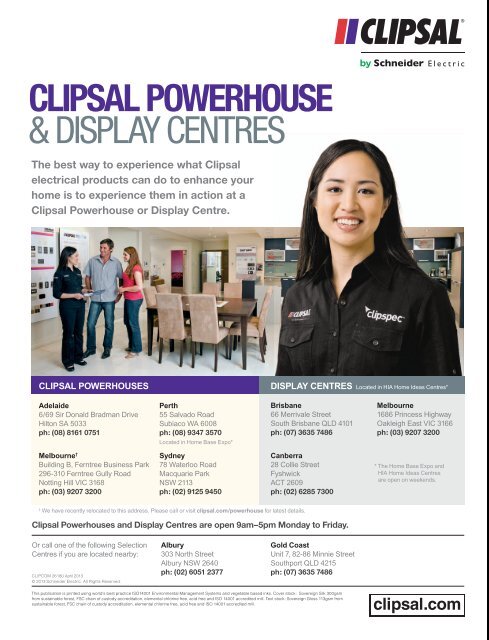 to download the brochure - Clipsal