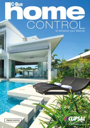 C-Bus - Home Control to enhance your lifestyle, 26134 - Clipsal