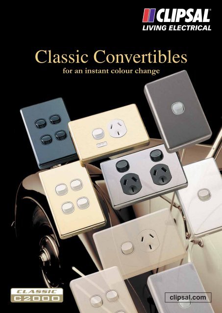 Classic Convertibles, for an instant colour change, 13876 - Clipsal