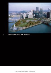 DOWNTOWN: A GOlDeN TriANGle - University of Pittsburgh Press