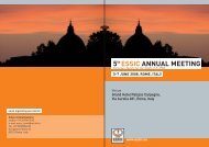 5th ESSIC ANNUAL MEETING 5-7 JUNE 2008, ROME ... - Urosource