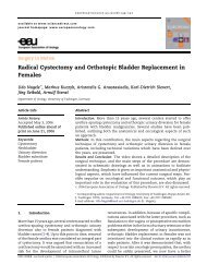 Radical Cystectomy and Orthotopic Bladder ... - Urosource