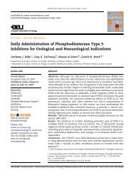 Daily Administration of Phosphodiesterase Type 5 ... - Urosource