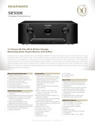 SR5008 - Marantz US | Home