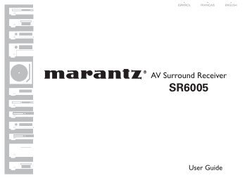 para seleccionar - Marantz