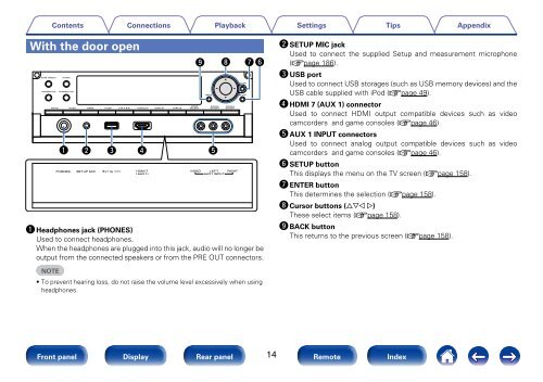 Owner's Manual in English - Marantz US | Home