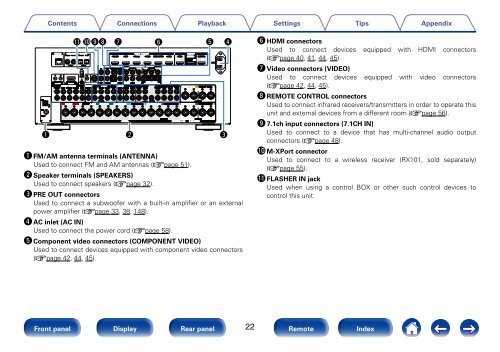 Owner's Manual in English - Marantz US | Home