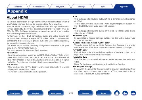 Owner's Manual in English - Marantz US | Home