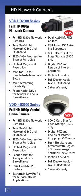 Security Video Products 2009-2010 - Sanyo