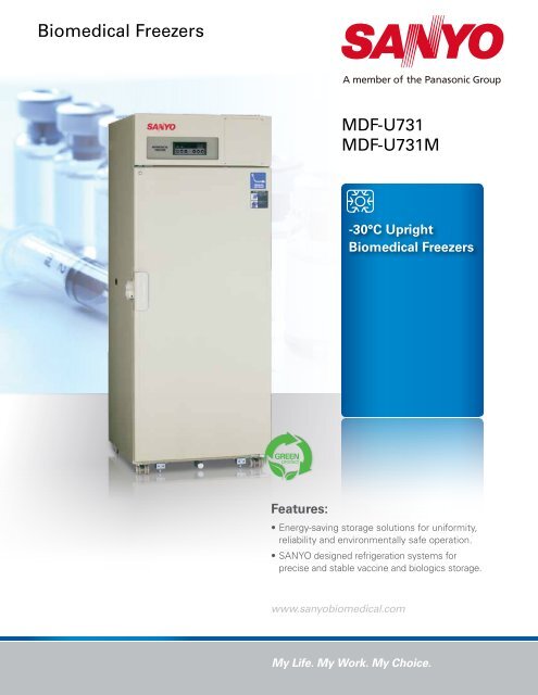 sanyo medical freezer