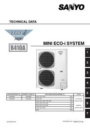 Mini Eco I Test Run Service Manual Heating Air Conditioning