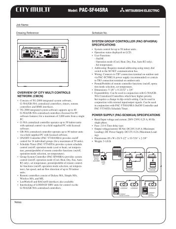 PAC-SF44SRA Submittal - MyLinkDrive