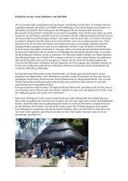 Eindrücke aus der Arche Simbabwe vom Juli ... - Arche Deutschland