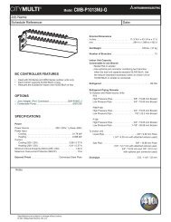 CMB-P1013NU-G BC Controller Submittal.indd - MyLinkDrive