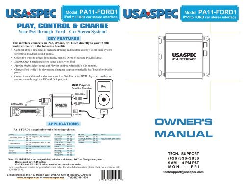 PA11-FORD1 - USA Spec