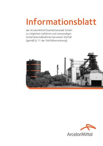 110 Feuerwehr: 112 Rettungsdienst - Arcelormittal Eisenhüttenstadt ...