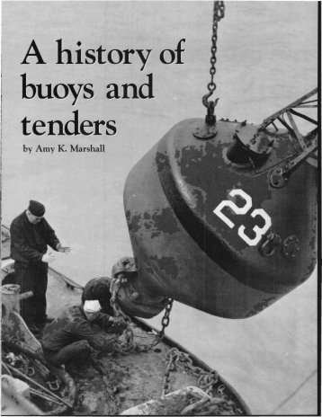 A History of Buoys and Tenders - U.S. Coast Guard
