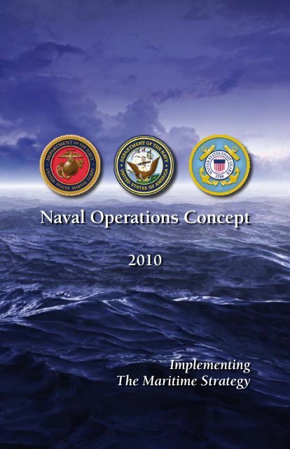 Naval Operations Concept - Defense Technical Information Center