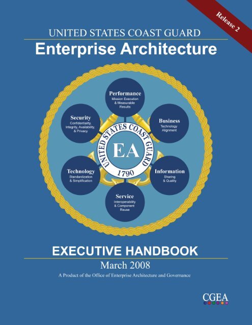 Enterprise Architecture Executive Handbook - U.S. Coast Guard