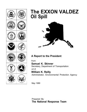 The Exxon Valdez Oil Spill - NOAA