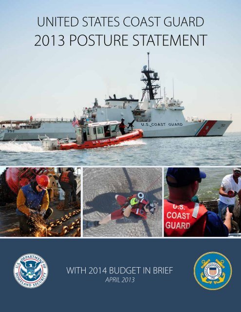 2013 PoSTUre STATeMeNT - U.S. Coast Guard