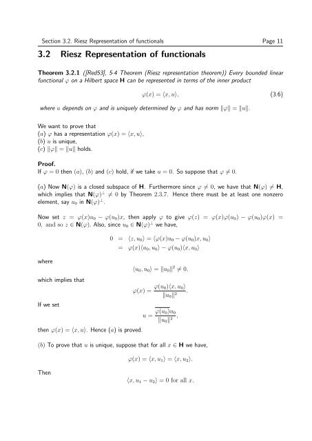 Operators on Hilbert Spaces - user web page - AIMS