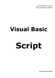 Visual Basic Script - Hol.gr
