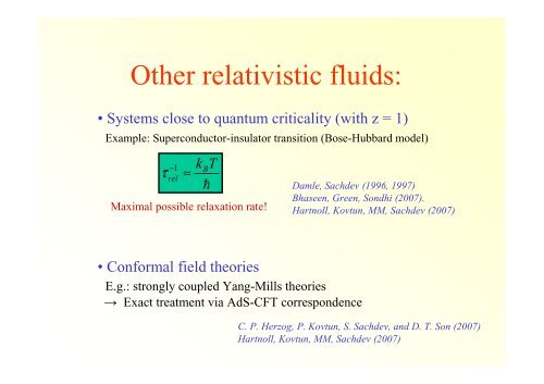 Relativistic magnetotransport in graphene, at quantum ... - ICTP