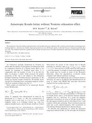 Anisotropic Kondo lattice without Nozieres exhaustion effect - ICTP