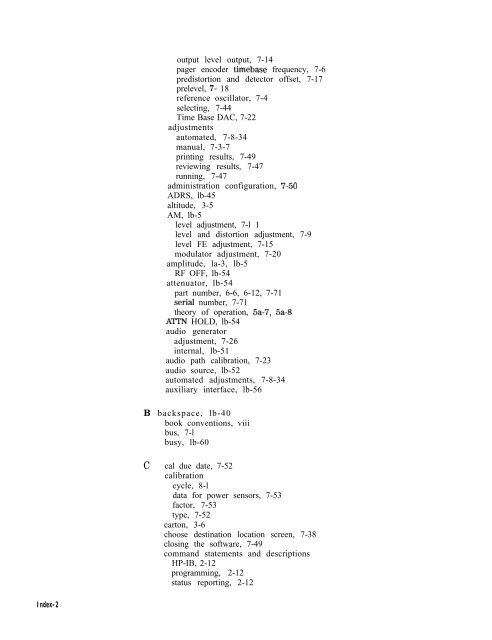 HP 8648 A/B/C/D - Changpuak.ch