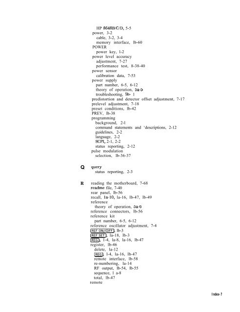 HP 8648 A/B/C/D - Changpuak.ch