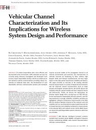 Vehicular Channel Characterization and Its ... - FTW User Server