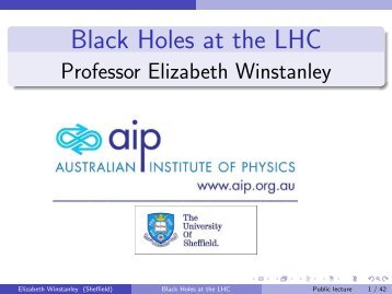 Black Holes at the LHC