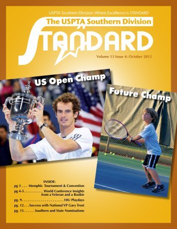 Where Excellence is STANDARD - USPTA divisions - United States ...