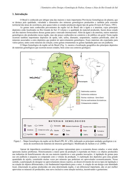 potencial gemológico da região sul do brasil - Universidade de ...