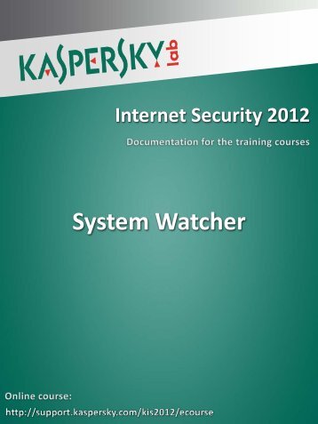 System Watcher - Kaspersky Lab