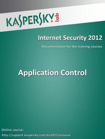 Application Control - Kaspersky Lab