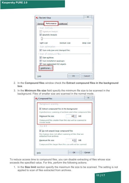 File Anti-Virus: security levels - Kaspersky Lab