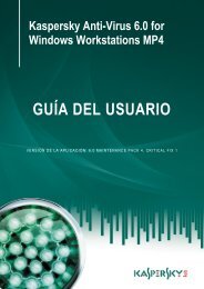 Guía del usuario - Kaspersky Lab